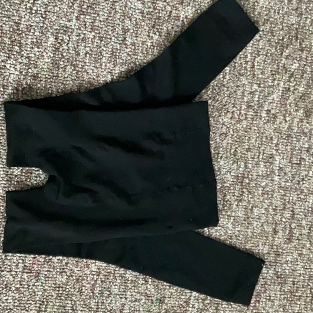 Fleece-lined Footless Tights